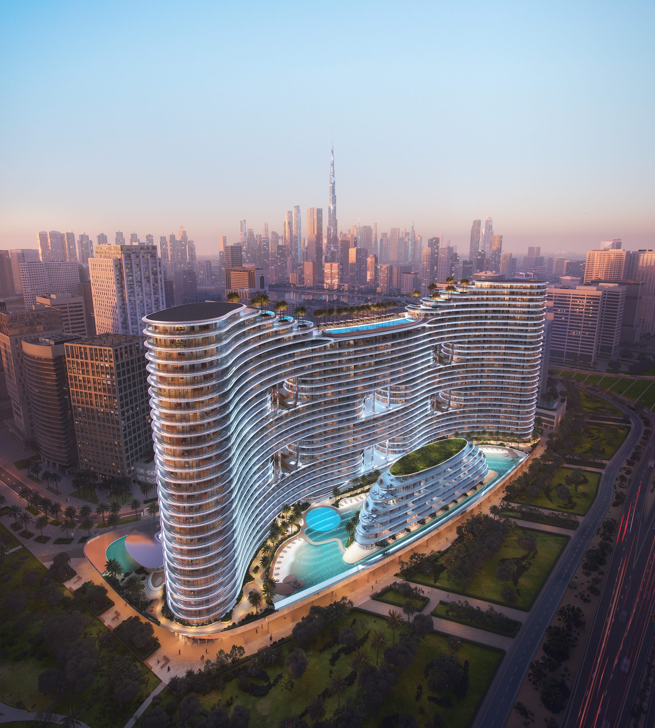 Binghatti Aquarise – Business Bay